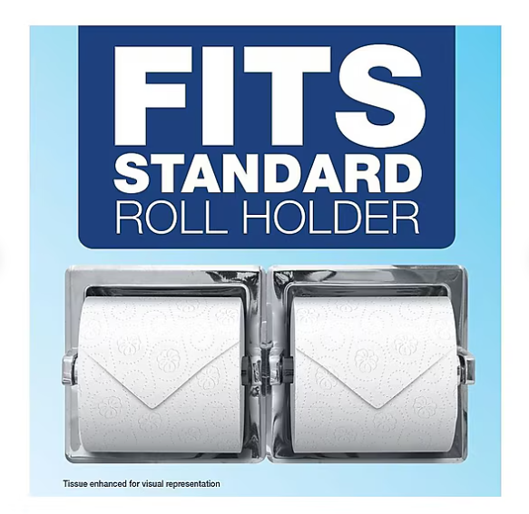 Charmin Individually Wrapped Toilet Paper, 2-Ply, 450 Sheets/Roll, 75 Rolls/Carton