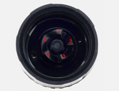 Pro Extractor Blade Assembly Replacement Part for Ninja QB3000 476KKU3000 5 Fins