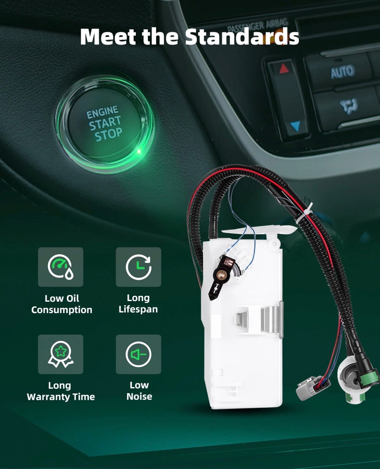Electric Fuel Pump Module For Jeep Liberty 2002-2003 2.4L 3.7L SP7026M