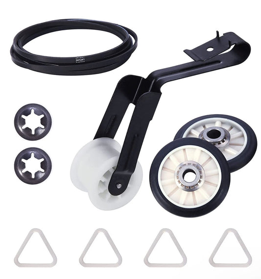 WP4392065 Dryer Belt Drum Pulley Kit for Whirlpool Kenmore 341241 349241T 691366