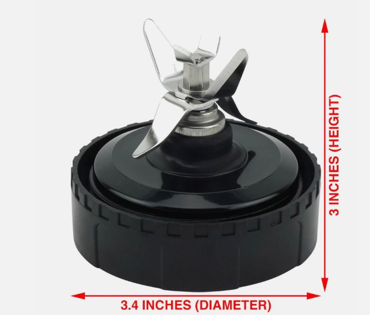 Pro Extractor Blade Assembly Replacement Part for Ninja QB3000 476KKU3000 5 Fins