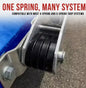 8 Pack Spiral Torsion Spring for Dump Truck Tarp Systems - Universal Design