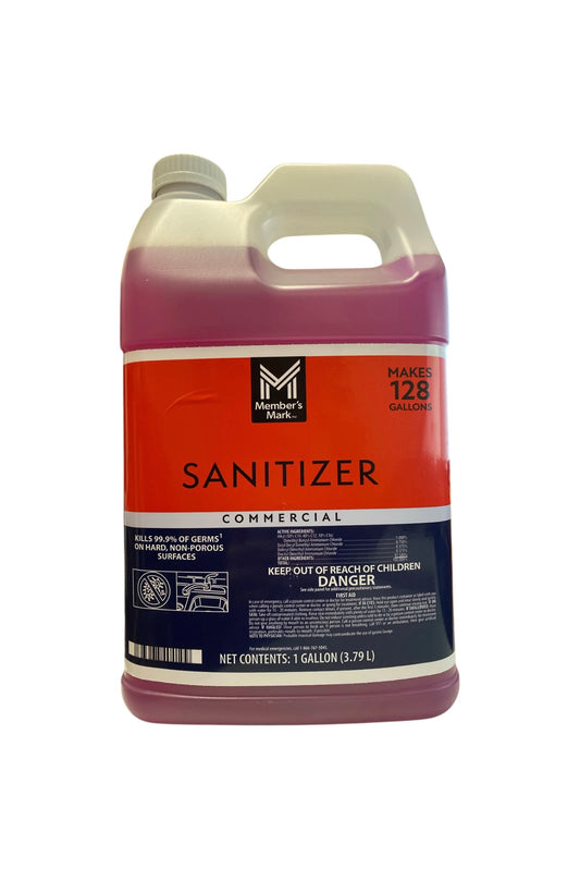 Member's Mark Commercial Sanitizer, 1 Gallon Jugs