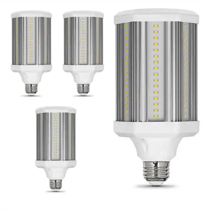 400-WATT EQUIVALENT CORN COB E26 BASE WITH E30 MOGUL ADAPTER HIGH LUMEN HID UTILITY LED LIGHT BULB DAYLIGHT (5000K)