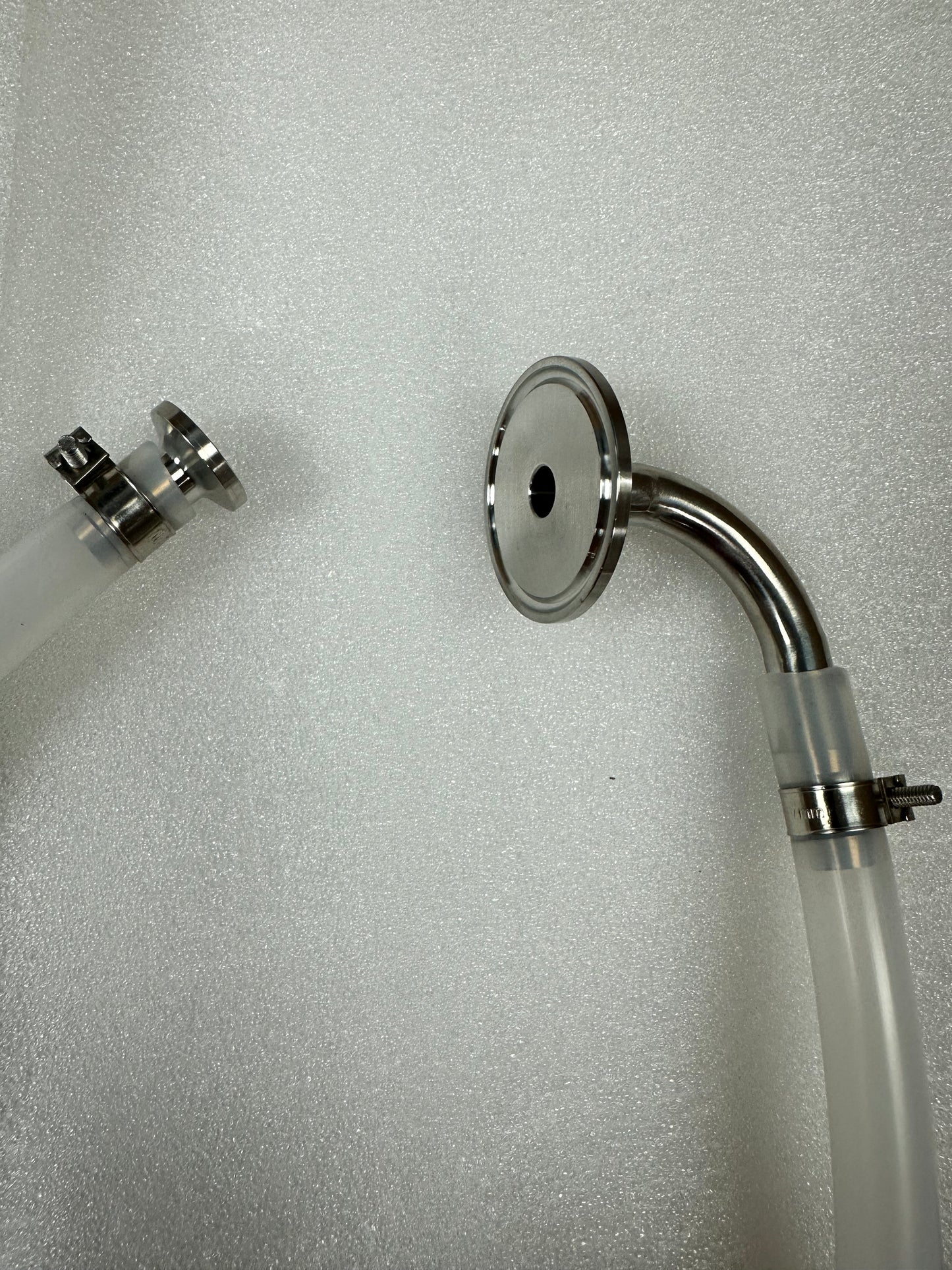 Silicone Hose With Tri - Clamp