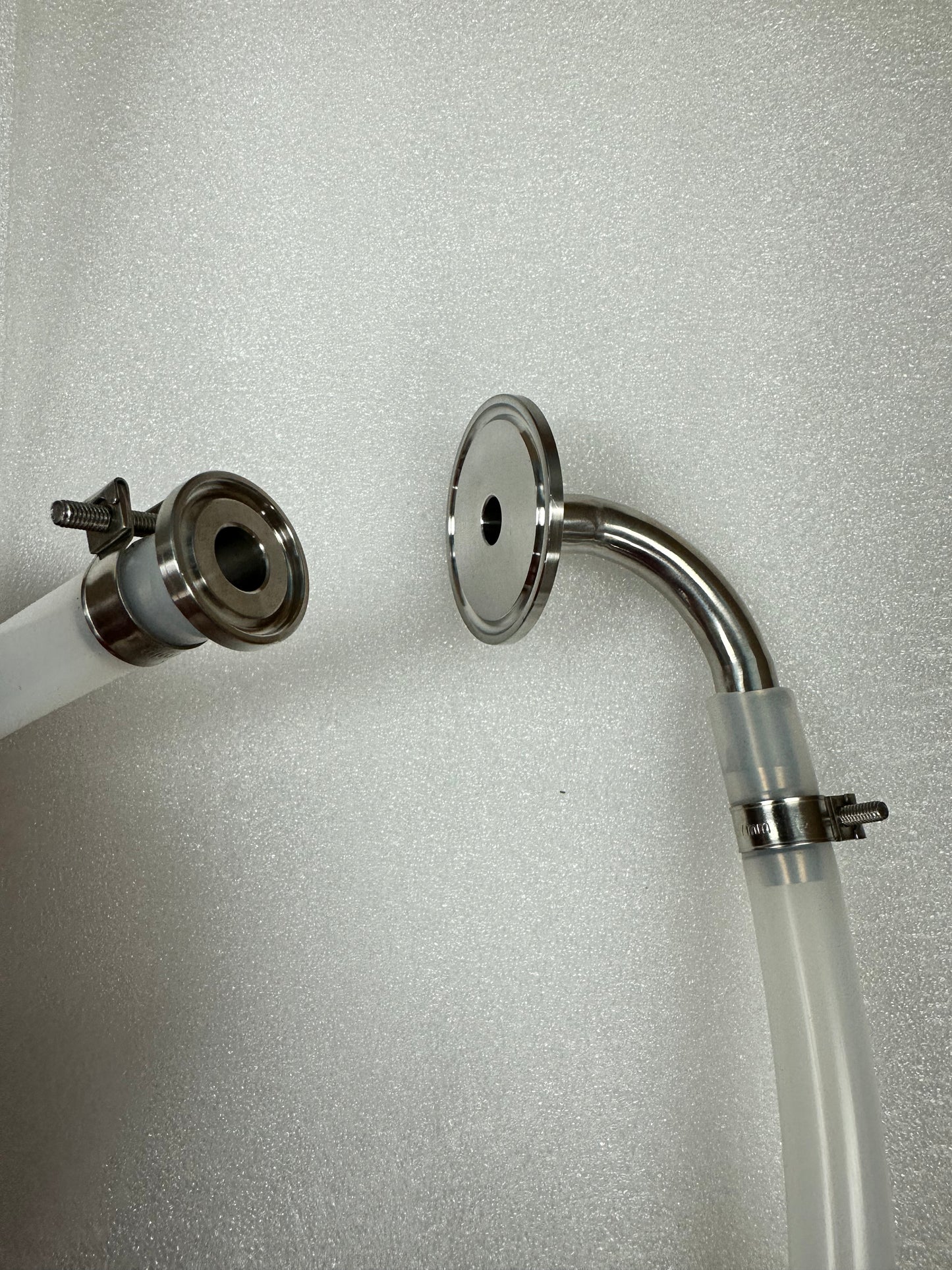 Silicone Hose With Tri - Clamp